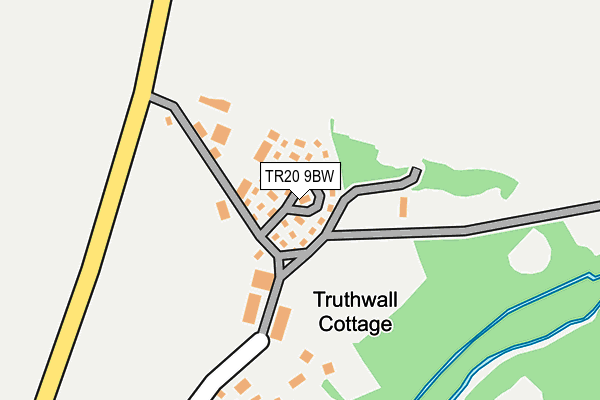 TR20 9BW map - OS OpenMap – Local (Ordnance Survey)