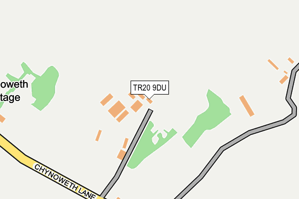TR20 9DU map - OS OpenMap – Local (Ordnance Survey)