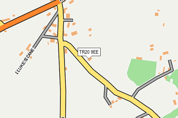 TR20 9EE map - OS OpenMap – Local (Ordnance Survey)