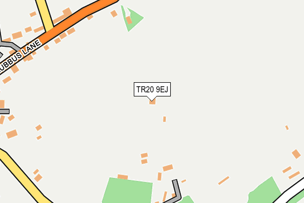 TR20 9EJ map - OS OpenMap – Local (Ordnance Survey)