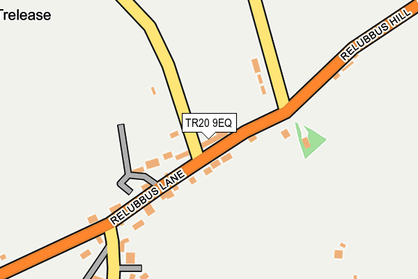 TR20 9EQ map - OS OpenMap – Local (Ordnance Survey)