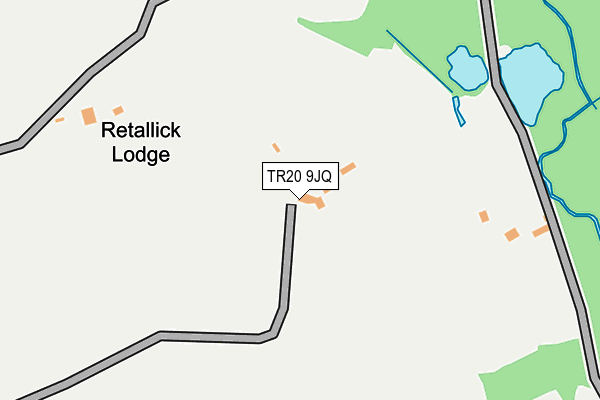 TR20 9JQ map - OS OpenMap – Local (Ordnance Survey)