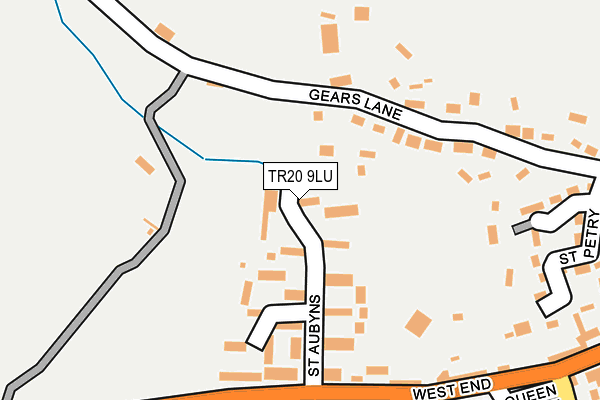 TR20 9LU map - OS OpenMap – Local (Ordnance Survey)