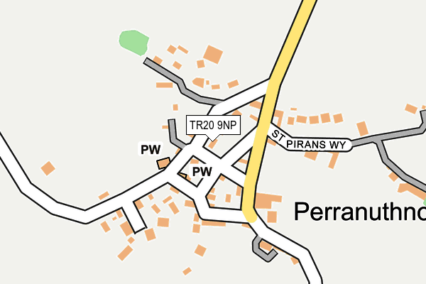 TR20 9NP map - OS OpenMap – Local (Ordnance Survey)