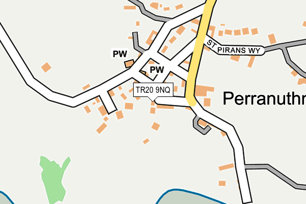 TR20 9NQ map - OS OpenMap – Local (Ordnance Survey)