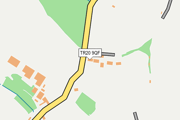 TR20 9QF map - OS OpenMap – Local (Ordnance Survey)