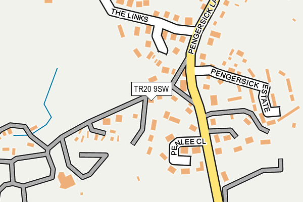 TR20 9SW map - OS OpenMap – Local (Ordnance Survey)