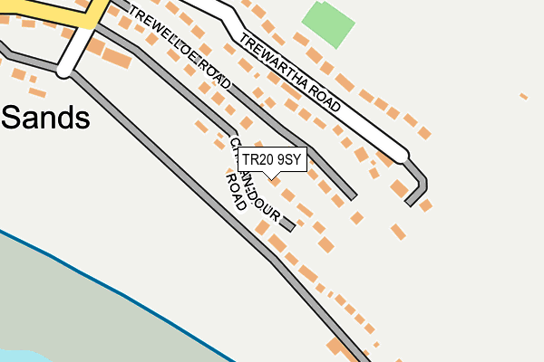 TR20 9SY map - OS OpenMap – Local (Ordnance Survey)