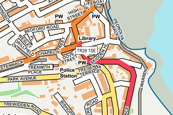 Map of REVA HOLDINGS LIMITED at local scale