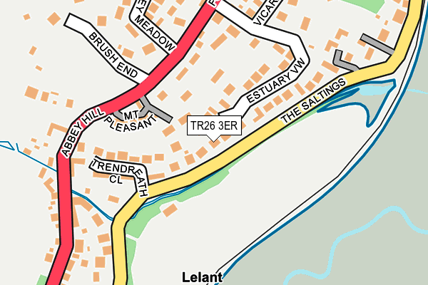 TR26 3ER map - OS OpenMap – Local (Ordnance Survey)