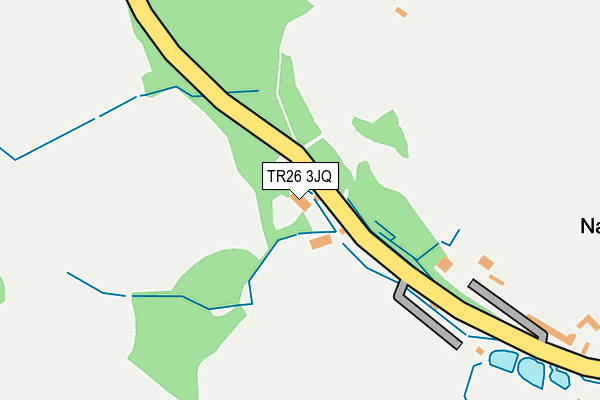 TR26 3JQ map - OS OpenMap – Local (Ordnance Survey)