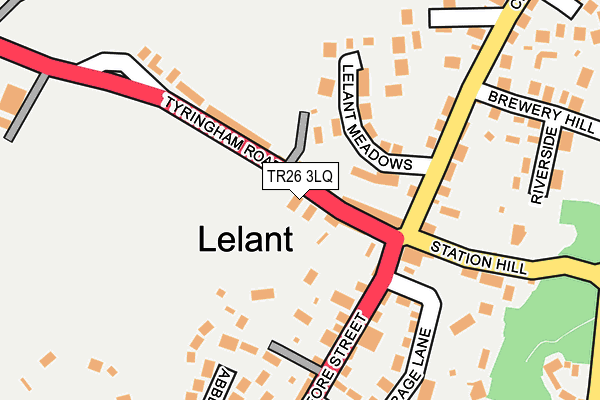 TR26 3LQ map - OS OpenMap – Local (Ordnance Survey)