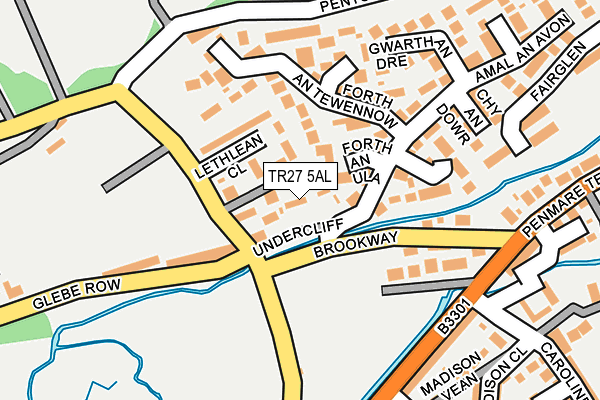 TR27 5AL map - OS OpenMap – Local (Ordnance Survey)