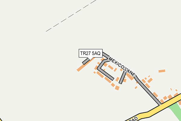 TR27 5AQ map - OS OpenMap – Local (Ordnance Survey)