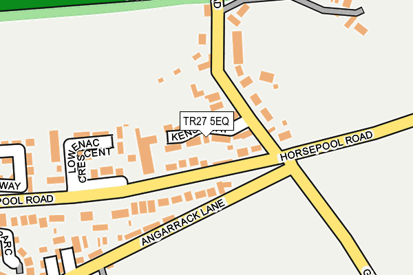 TR27 5EQ map - OS OpenMap – Local (Ordnance Survey)