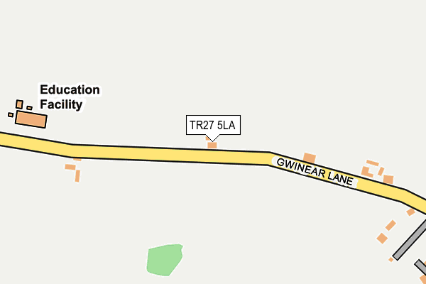 TR27 5LA map - OS OpenMap – Local (Ordnance Survey)