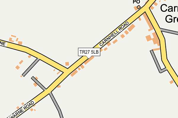 TR27 5LB map - OS OpenMap – Local (Ordnance Survey)