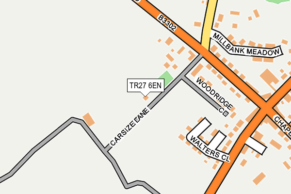 TR27 6EN map - OS OpenMap – Local (Ordnance Survey)