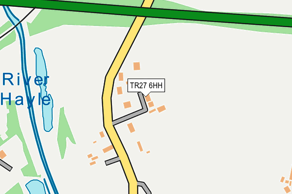TR27 6HH map - OS OpenMap – Local (Ordnance Survey)