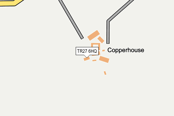 TR27 6HQ map - OS OpenMap – Local (Ordnance Survey)