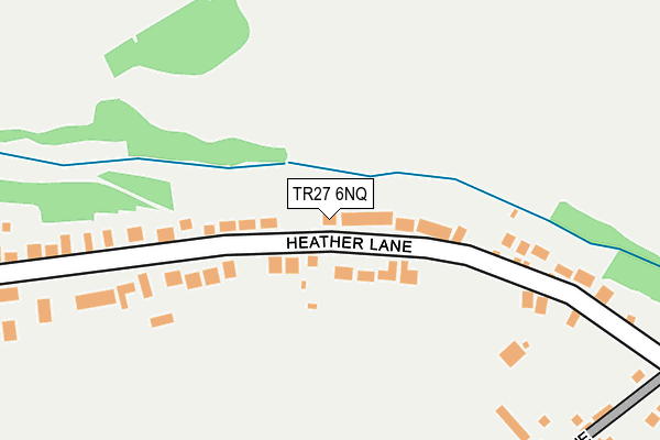TR27 6NQ map - OS OpenMap – Local (Ordnance Survey)