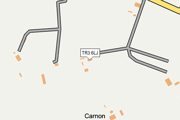 TR3 6LJ map - OS OpenMap – Local (Ordnance Survey)