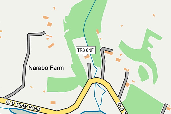 TR3 6NF map - OS OpenMap – Local (Ordnance Survey)