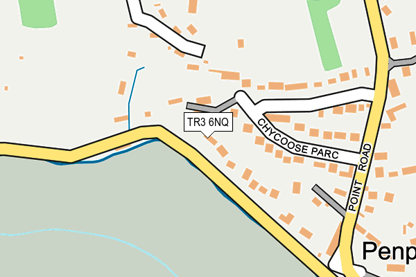 TR3 6NQ map - OS OpenMap – Local (Ordnance Survey)
