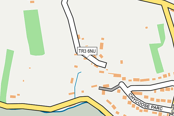 TR3 6NU map - OS OpenMap – Local (Ordnance Survey)