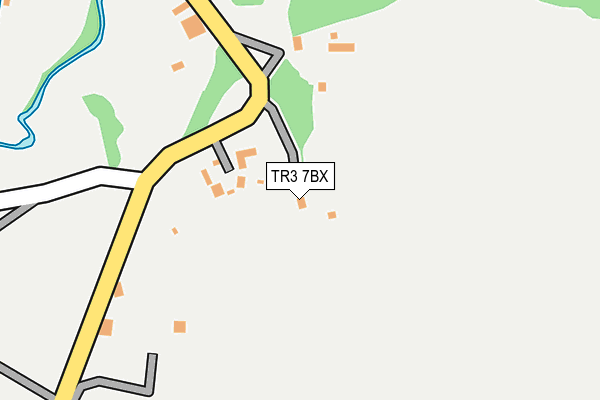 TR3 7BX map - OS OpenMap – Local (Ordnance Survey)