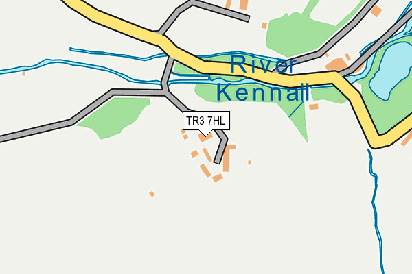 TR3 7HL map - OS OpenMap – Local (Ordnance Survey)