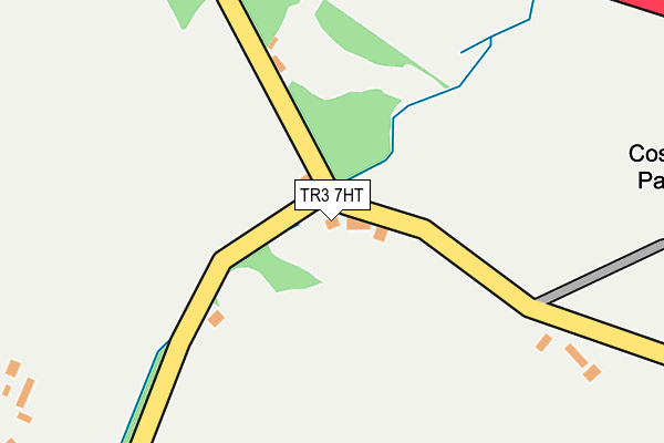 TR3 7HT map - OS OpenMap – Local (Ordnance Survey)