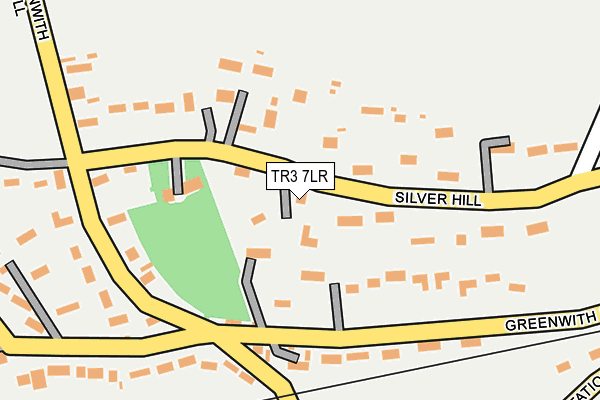 TR3 7LR map - OS OpenMap – Local (Ordnance Survey)