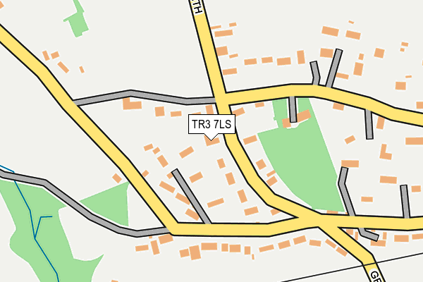 TR3 7LS map - OS OpenMap – Local (Ordnance Survey)