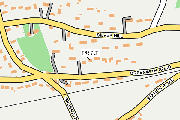 TR3 7LT map - OS OpenMap – Local (Ordnance Survey)
