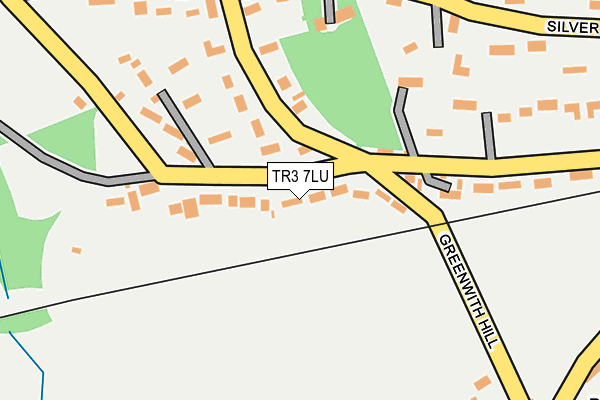 TR3 7LU map - OS OpenMap – Local (Ordnance Survey)