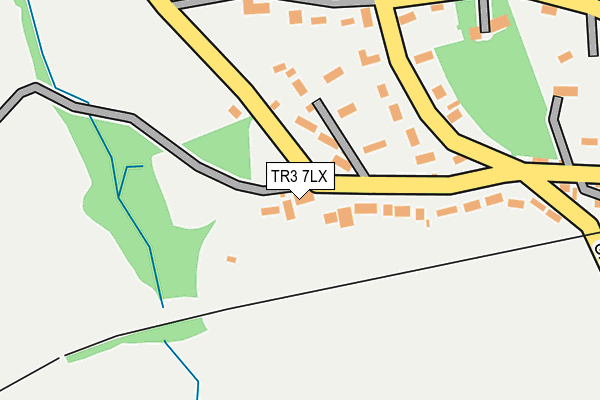 TR3 7LX map - OS OpenMap – Local (Ordnance Survey)