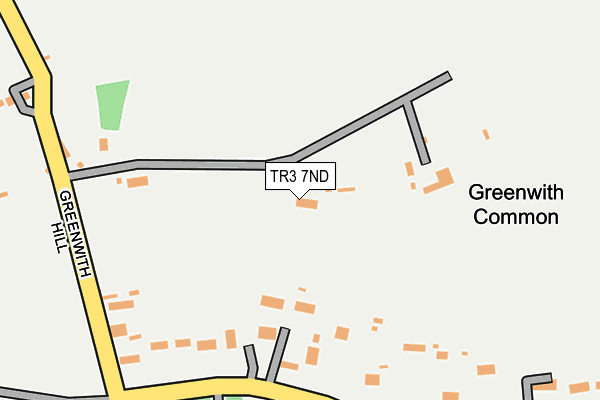 TR3 7ND map - OS OpenMap – Local (Ordnance Survey)