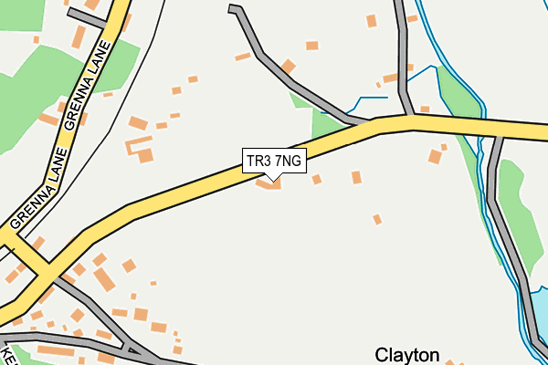 TR3 7NG map - OS OpenMap – Local (Ordnance Survey)