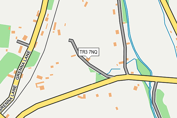 TR3 7NQ map - OS OpenMap – Local (Ordnance Survey)