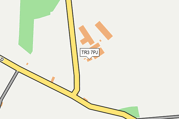 TR3 7PJ map - OS OpenMap – Local (Ordnance Survey)