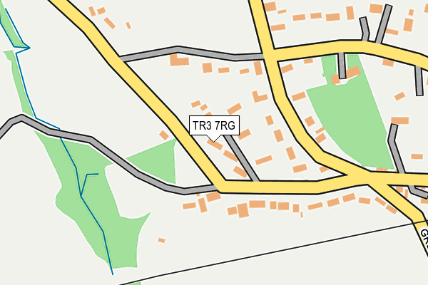 TR3 7RG map - OS OpenMap – Local (Ordnance Survey)
