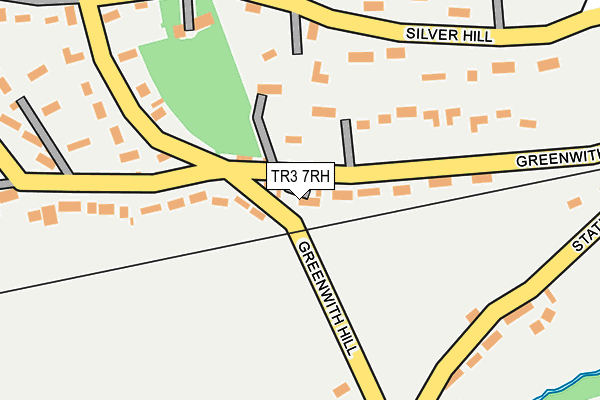 TR3 7RH map - OS OpenMap – Local (Ordnance Survey)