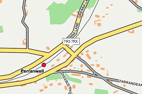 TR3 7RX map - OS OpenMap – Local (Ordnance Survey)