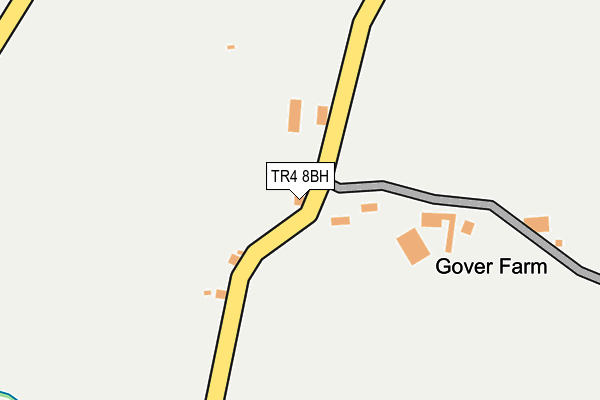 TR4 8BH map - OS OpenMap – Local (Ordnance Survey)