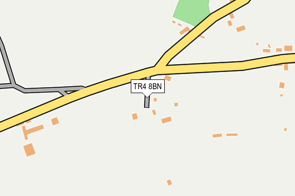 TR4 8BN map - OS OpenMap – Local (Ordnance Survey)