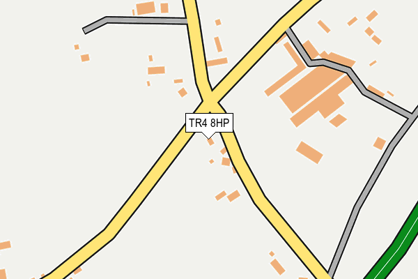 TR4 8HP map - OS OpenMap – Local (Ordnance Survey)