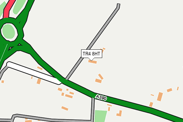TR4 8HT map - OS OpenMap – Local (Ordnance Survey)