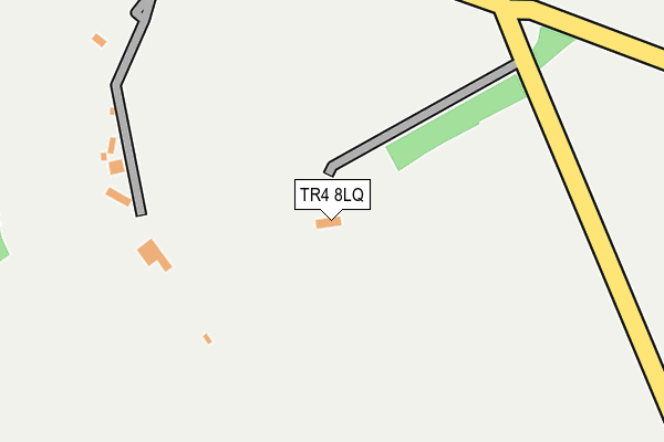 TR4 8LQ map - OS OpenMap – Local (Ordnance Survey)