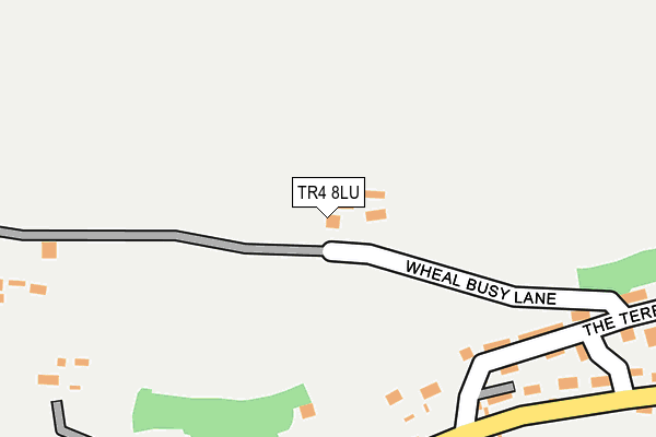 TR4 8LU map - OS OpenMap – Local (Ordnance Survey)